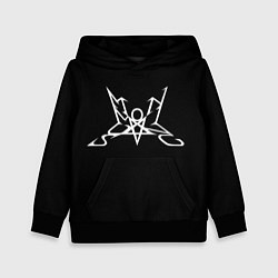 Толстовка-худи детская Summoning, цвет: 3D-черный