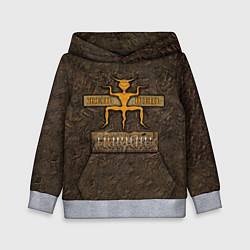 Толстовка-худи детская ЖЕНЬ - ШЕНЬ ПИКНИК, цвет: 3D-меланж