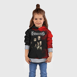 Толстовка-худи детская Группа Кукрыниксы, цвет: 3D-меланж — фото 2