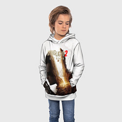 Толстовка-худи детская Dying Light 2 Original, цвет: 3D-белый — фото 2