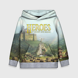 Толстовка-худи детская Оплот Heroes of Might and Magic 3 Z, цвет: 3D-меланж
