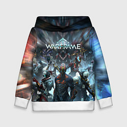 Толстовка-худи детская WARFRAME ВАРФРЕЙМ Z, цвет: 3D-белый