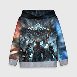 Толстовка-худи детская WARFRAME ВАРФРЕЙМ Z, цвет: 3D-меланж