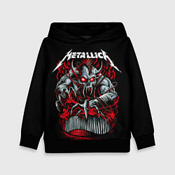 Толстовка-худи детская Metallica - Hardwired To Self-Destruct, цвет: 3D-черный
