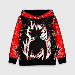 Толстовка-худи детская Dragon ball super, цвет: 3D-черный
