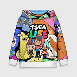 Детская толстовка Toca Life: Heroes