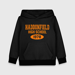 Толстовка-худи детская Haddonfield High School 1978, цвет: 3D-черный