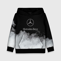 Толстовка-худи детская Mercedes-Benz Облака, цвет: 3D-черный