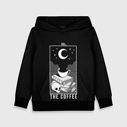Толстовка-худи детская The Coffee Occult, цвет: 3D-черный