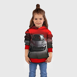 Толстовка-худи детская HONDA NSX, цвет: 3D-красный — фото 2
