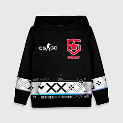 Толстовка-худи детская GAMBIT CS:GO Printstream, цвет: 3D-черный