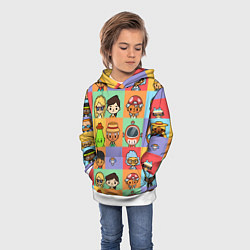 Толстовка-худи детская TOCA BOCA WORLD HERO, цвет: 3D-белый — фото 2