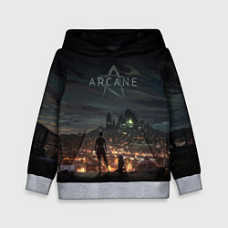 Толстовка-худи детская Акрейн А, цвет: 3D-меланж