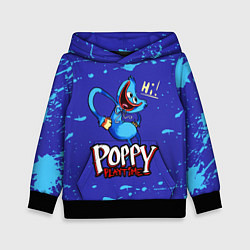 Толстовка-худи детская Poppy Playtime, цвет: 3D-черный