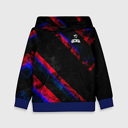 Толстовка-худи детская ЦСКА Dark Theme, цвет: 3D-синий