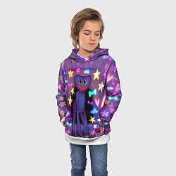 Толстовка-худи детская POPPY PLAYTIME - МИЛЫЙ ХАГГИ ВАГГИ, цвет: 3D-белый — фото 2