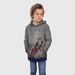 Толстовка-худи детская Hellbound Новая истина, цвет: 3D-синий — фото 2