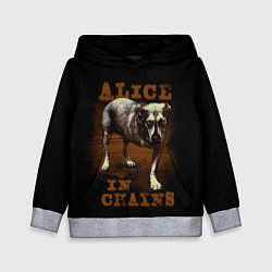 Детская толстовка Alice in chains Dog