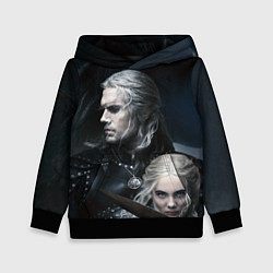 Толстовка-худи детская THE WITCHER 2 SEASON, цвет: 3D-черный