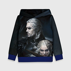 Толстовка-худи детская THE WITCHER 2 SEASON, цвет: 3D-синий