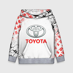 Толстовка-худи детская TOYOTA SAMURAI JAPAN AUTO, цвет: 3D-меланж
