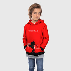 Толстовка-худи детская Mech TF2, цвет: 3D-меланж — фото 2