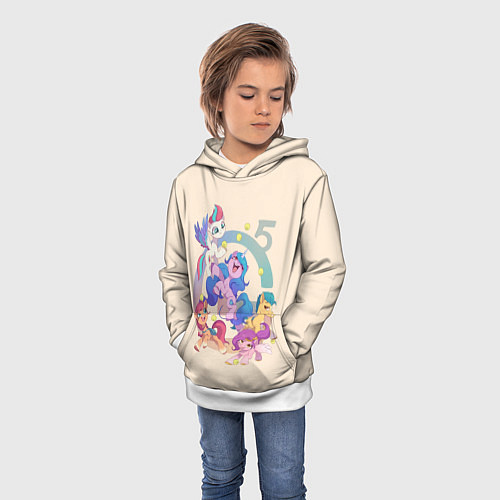 Детская толстовка G5 My Little Pony / 3D-Белый – фото 3