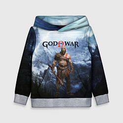 Толстовка-худи детская Великий God of War Z, цвет: 3D-меланж