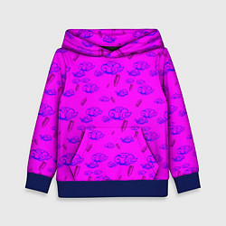 Толстовка-худи детская ARCANE LEAGUE Of LEGENDS - JINX, цвет: 3D-синий