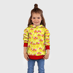 Толстовка-худи детская УТОЧКА ЛАЛАФАНФАН - УТЯ, цвет: 3D-красный — фото 2