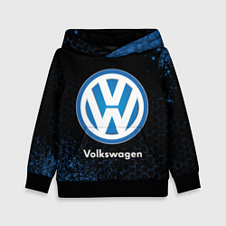 Толстовка-худи детская Volkswagen - Объемный, цвет: 3D-черный
