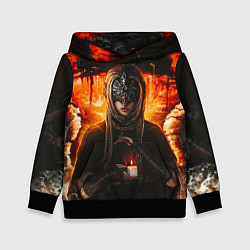 Толстовка-худи детская FIRE KEEPER Dark SOULS III Дарк соулс, цвет: 3D-черный
