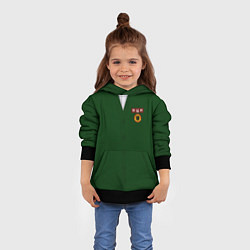 Толстовка-худи детская Hyosan High School uniform, цвет: 3D-черный — фото 2