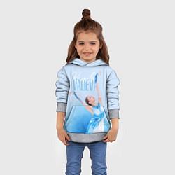Толстовка-худи детская Камила Валиева ROC, цвет: 3D-меланж — фото 2