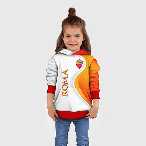 Детская толстовка Рома / 3D-Красный – фото 4