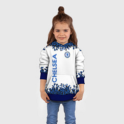 Толстовка-худи детская Chelsea челси спорт, цвет: 3D-синий — фото 2