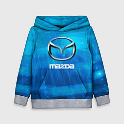 Толстовка-худи детская Mazda мазда, цвет: 3D-меланж