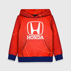 Толстовка-худи детская Honda хонда, цвет: 3D-синий
