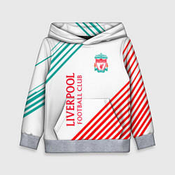 Толстовка-худи детская LIVERPOOL ЛИВЕРПУЛЬ, цвет: 3D-меланж