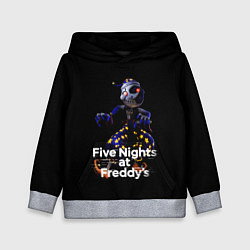 Толстовка-худи детская Five Nights at Freddys: Security Breach воспитател, цвет: 3D-меланж