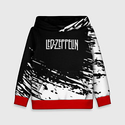Толстовка-худи детская LED ZEPPELIN ЛЕД ЗЕППЕЛИН, цвет: 3D-красный