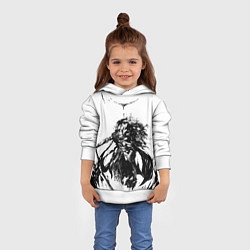 Толстовка-худи детская МАЛЕНИЯ ELDEN RING ЭЛДЕН РИНГ, цвет: 3D-белый — фото 2