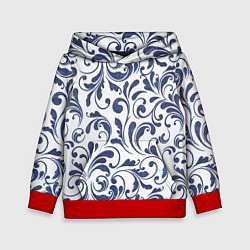 Детская толстовка Гжелевый рисунок