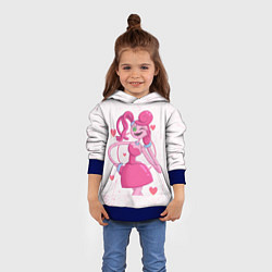 Толстовка-худи детская POPPY PLAYTIME - Mommy long legs - Мамочка длинные, цвет: 3D-синий — фото 2
