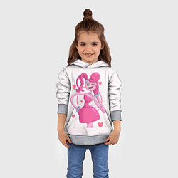 Толстовка-худи детская POPPY PLAYTIME - Mommy long legs - Мамочка длинные, цвет: 3D-меланж — фото 2