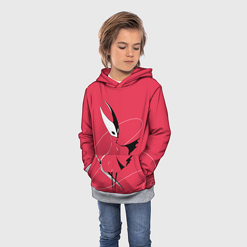 Детская толстовка Хорнет Hornet / 3D-Меланж – фото 3