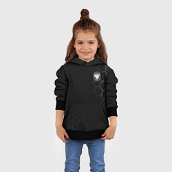 Толстовка-худи детская Russia Black Collection 20222023, цвет: 3D-черный — фото 2
