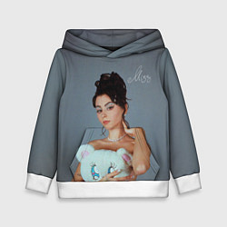 Толстовка-худи детская ДОРА - MISS, цвет: 3D-белый