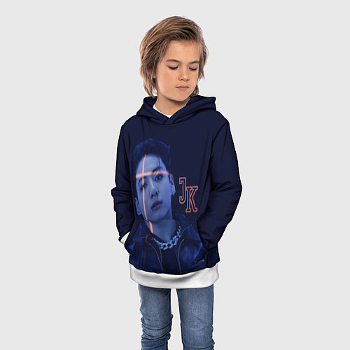 Детская толстовка JUNGKOOK PROOF BTS / 3D-Белый – фото 3