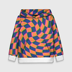 Детская толстовка Wavy Squares